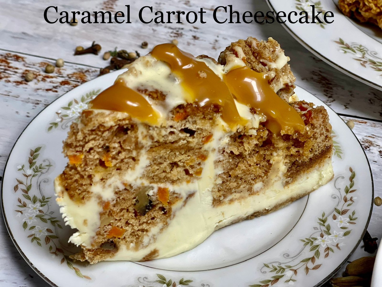 Caramel Carrot Cheesecake
