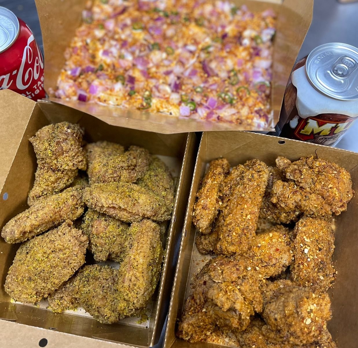 Two Pound Wings With One Flavour