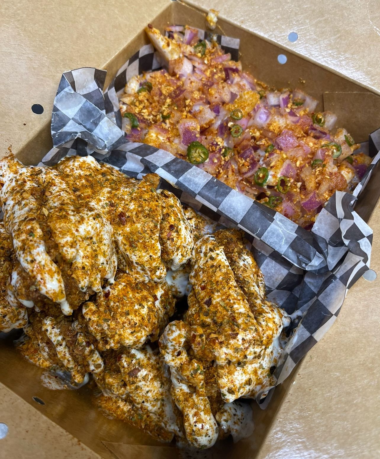 One Pound Wings with One Flavour